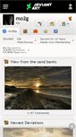 Mobile Screenshot of mo2g.deviantart.com