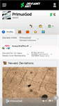 Mobile Screenshot of primusgod.deviantart.com