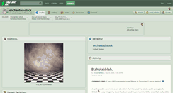 Desktop Screenshot of enchanted-stock.deviantart.com