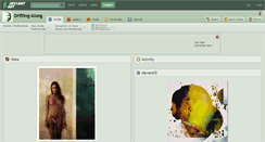 Desktop Screenshot of drifting-along.deviantart.com