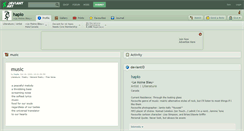 Desktop Screenshot of haplo.deviantart.com