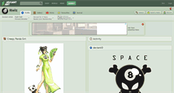 Desktop Screenshot of 8ballz.deviantart.com