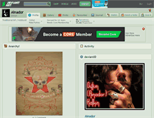 Tablet Screenshot of ainador.deviantart.com