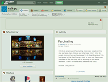 Tablet Screenshot of icegripp.deviantart.com