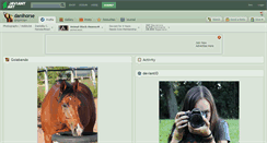 Desktop Screenshot of danihorse.deviantart.com