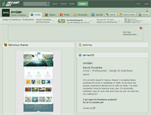 Tablet Screenshot of owsian.deviantart.com