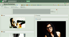 Desktop Screenshot of bunnywithachainsaw.deviantart.com