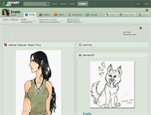 Tablet Screenshot of enaile.deviantart.com