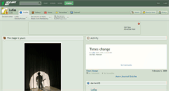 Desktop Screenshot of lufas.deviantart.com