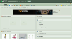 Desktop Screenshot of omaa.deviantart.com