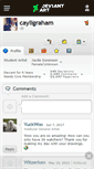 Mobile Screenshot of cayligraham.deviantart.com