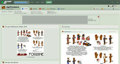 Desktop Screenshot of maxfirestorm.deviantart.com