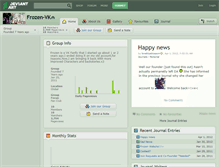 Tablet Screenshot of frozen-vk.deviantart.com