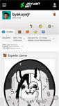 Mobile Screenshot of byakuyajr.deviantart.com