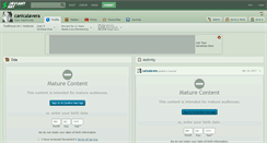 Desktop Screenshot of canicalavera.deviantart.com
