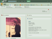Tablet Screenshot of gsan.deviantart.com