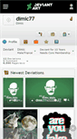 Mobile Screenshot of dimic77.deviantart.com