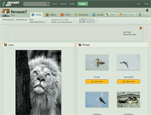 Tablet Screenshot of perseus67.deviantart.com