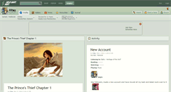 Desktop Screenshot of kitay.deviantart.com