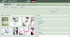 Desktop Screenshot of lockette-707.deviantart.com