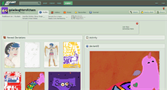 Desktop Screenshot of gaiadaughterofchaos.deviantart.com