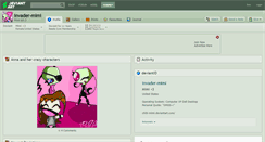 Desktop Screenshot of invader-mimi.deviantart.com