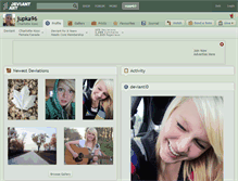 Tablet Screenshot of jupka96.deviantart.com