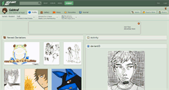 Desktop Screenshot of gabtraf.deviantart.com