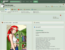 Tablet Screenshot of charsiewpau.deviantart.com