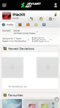 Mobile Screenshot of ihackit.deviantart.com