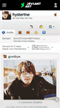 Mobile Screenshot of hysterine.deviantart.com