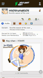 Mobile Screenshot of michirumakichi.deviantart.com