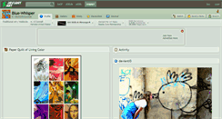 Desktop Screenshot of blue-whisper.deviantart.com