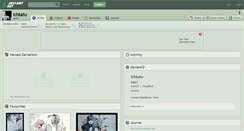 Desktop Screenshot of ichkatu.deviantart.com