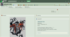 Desktop Screenshot of nekozuki-chan.deviantart.com