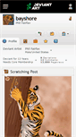 Mobile Screenshot of bayshore.deviantart.com