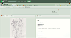 Desktop Screenshot of kirome.deviantart.com