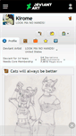 Mobile Screenshot of kirome.deviantart.com