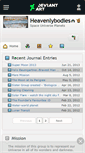 Mobile Screenshot of heavenlybodies.deviantart.com