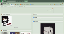 Desktop Screenshot of kellin-quinn.deviantart.com