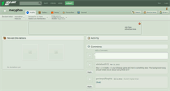 Desktop Screenshot of macyphoo.deviantart.com