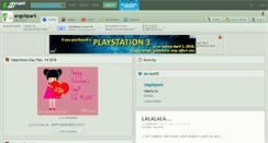 Desktop Screenshot of angelspark.deviantart.com