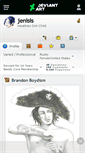 Mobile Screenshot of jenisis.deviantart.com