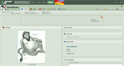 Desktop Screenshot of herogskunk.deviantart.com