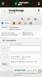Mobile Screenshot of boogoboogo.deviantart.com
