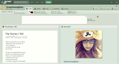 Desktop Screenshot of dreamamongstars.deviantart.com