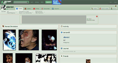 Desktop Screenshot of allentot.deviantart.com