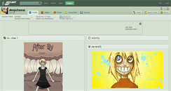 Desktop Screenshot of deepcheese.deviantart.com