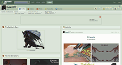 Desktop Screenshot of dude2277.deviantart.com