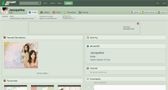 Desktop Screenshot of jacequeline.deviantart.com